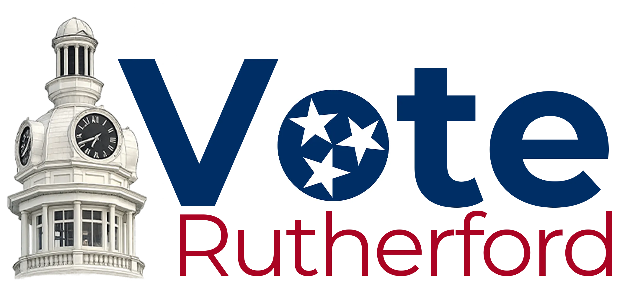 Vote Rutherford Logo